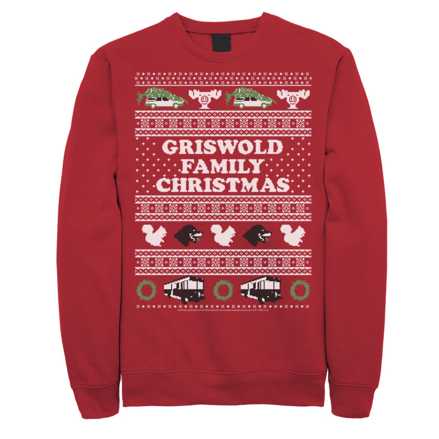 christmas vacation ugly sweater mens