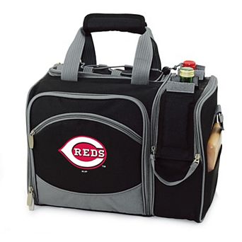 Picnic Time Cincinnati Reds Malibu Picnic Basket Cooler Set