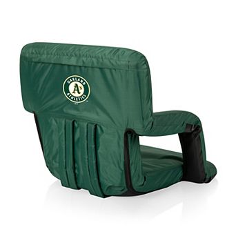 Picnic Time Oakland Athletics Ventura Portable Reclining Seat