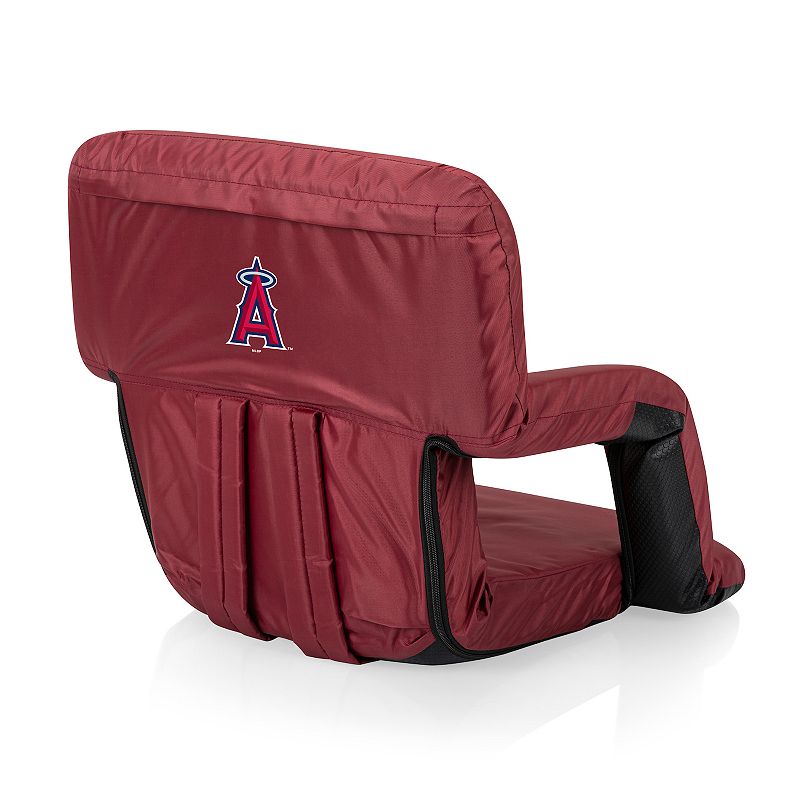 Picnic Time Los Angeles Angels of Anaheim Ventura Portable Reclining Seat, 