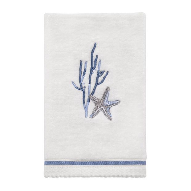 Avanti Abstract Coastal Fingertip Towel