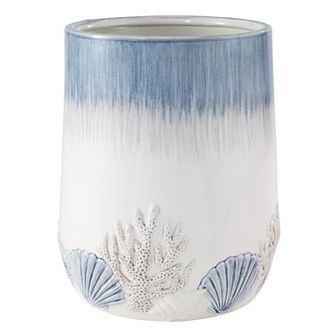 Avanti Abstract Coastal Wastebasket