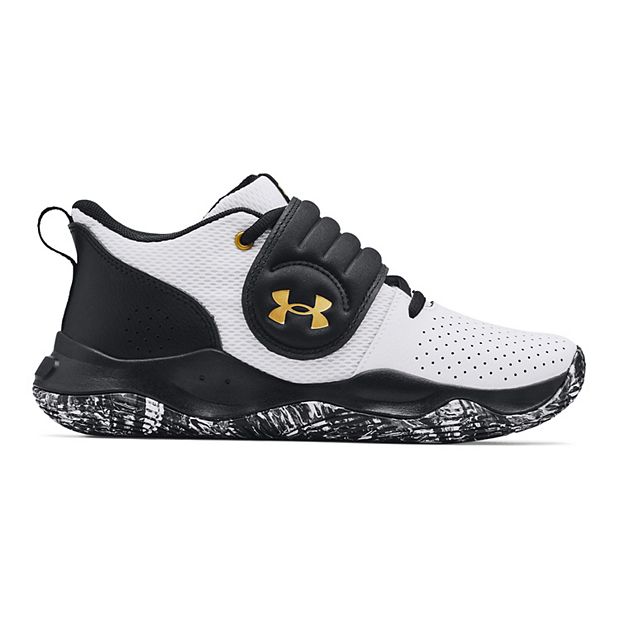 Grade School) Under Armour Zone BB 2 'Black White' 3026637‑003