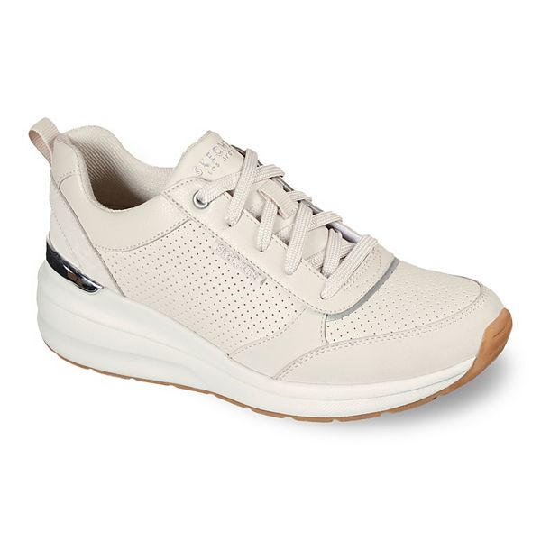 Skechers wedge discount sneakers for sale