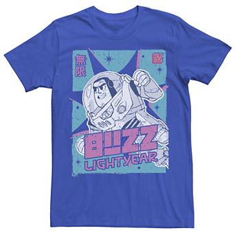 Disney / Pixar's Toy Story Buzz Lightyear Men's Kanji Poster Tee