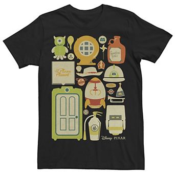 Disney / Pixar Icons Men's Poster Tee