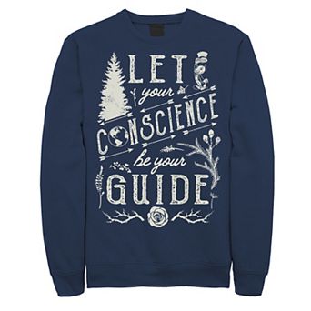 Disney's Pinocchio Let Your Conscience Be Your Guide Men's Sweatshirt