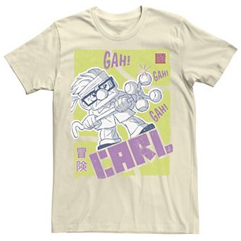Disney / Pixar's Up Carl Men's Kanji Poster Tee