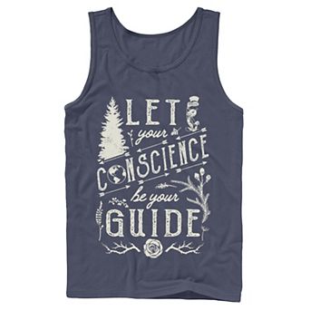 Men's Disney Pinocchio Let Your Conscience Be Your Guide Tank Top