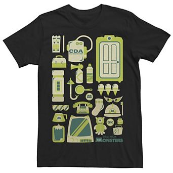 Disney / Pixar's Monsters, Inc. Men's Icons Poster Tee