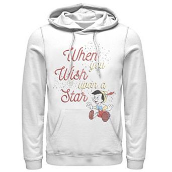 Disney's Pinocchio When You Wish Upon A Star Men's Hoodie