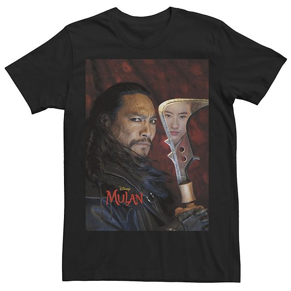 Men's Disney Mulan Bori Khan Poster Tee