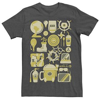 Disney / Pixar's WALL-E Men's Icons Poster Tee