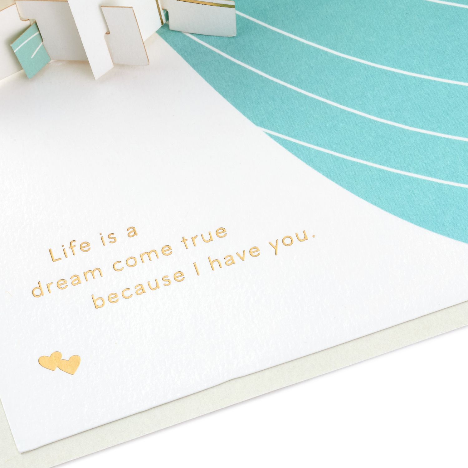 Hallmark Signature Pop-Up Love Card 'Because I Have You' – Romantische Karte Für Besondere Anlässe