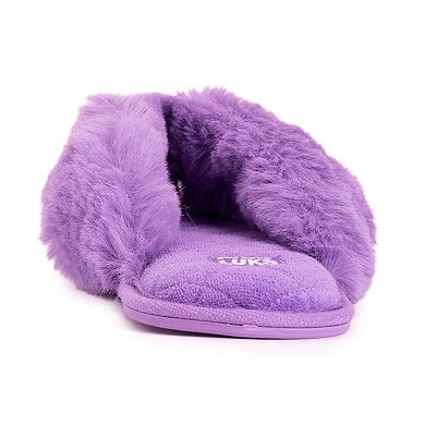 MUK LUKS Maren Faux Fur Women's Thong Slippers