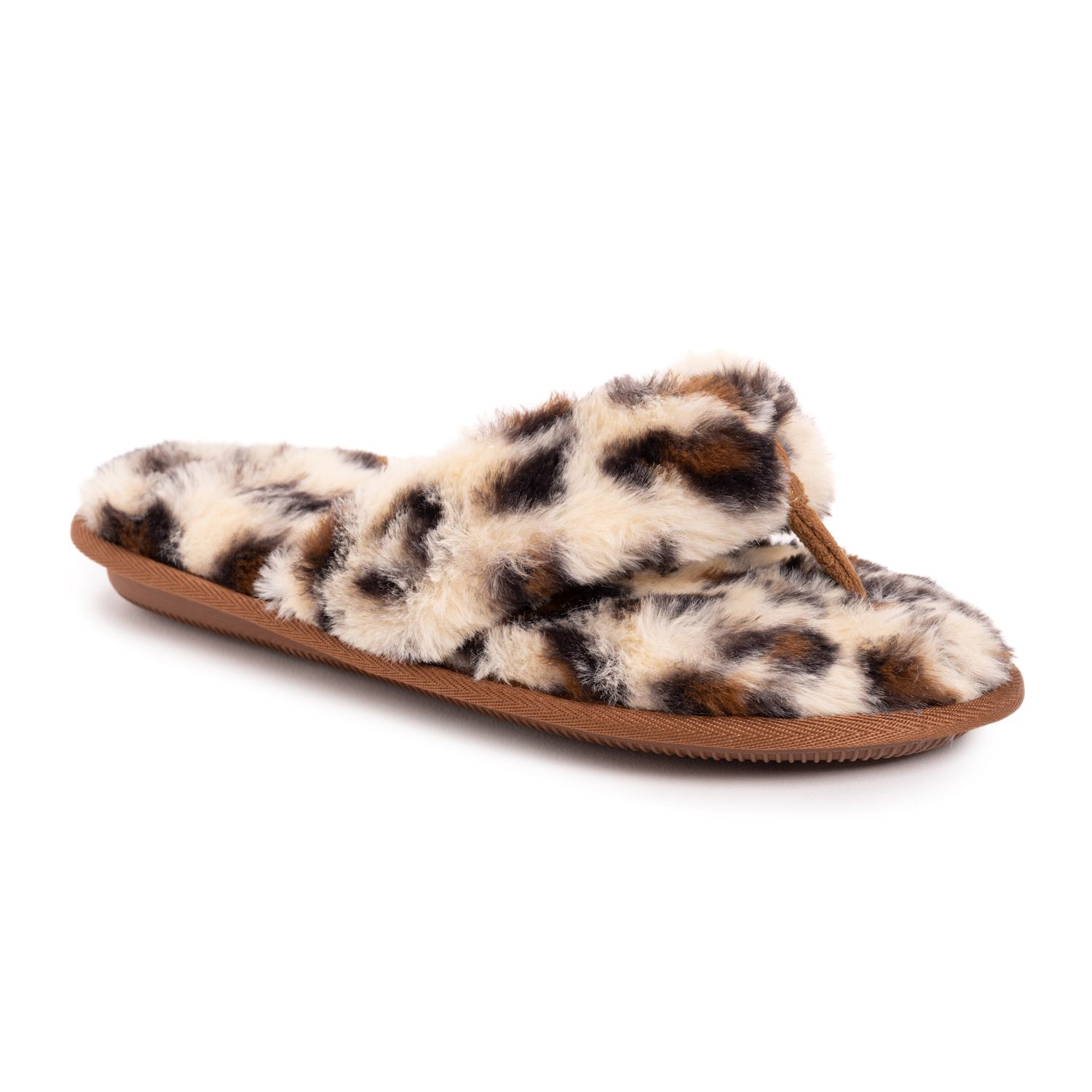 kohls leopard slippers