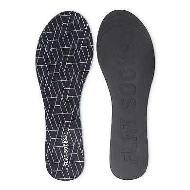 Flat Socks Geometric Pattern 2-Pack