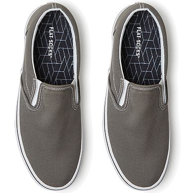 Flat Socks Geometric Pattern 2-Pack