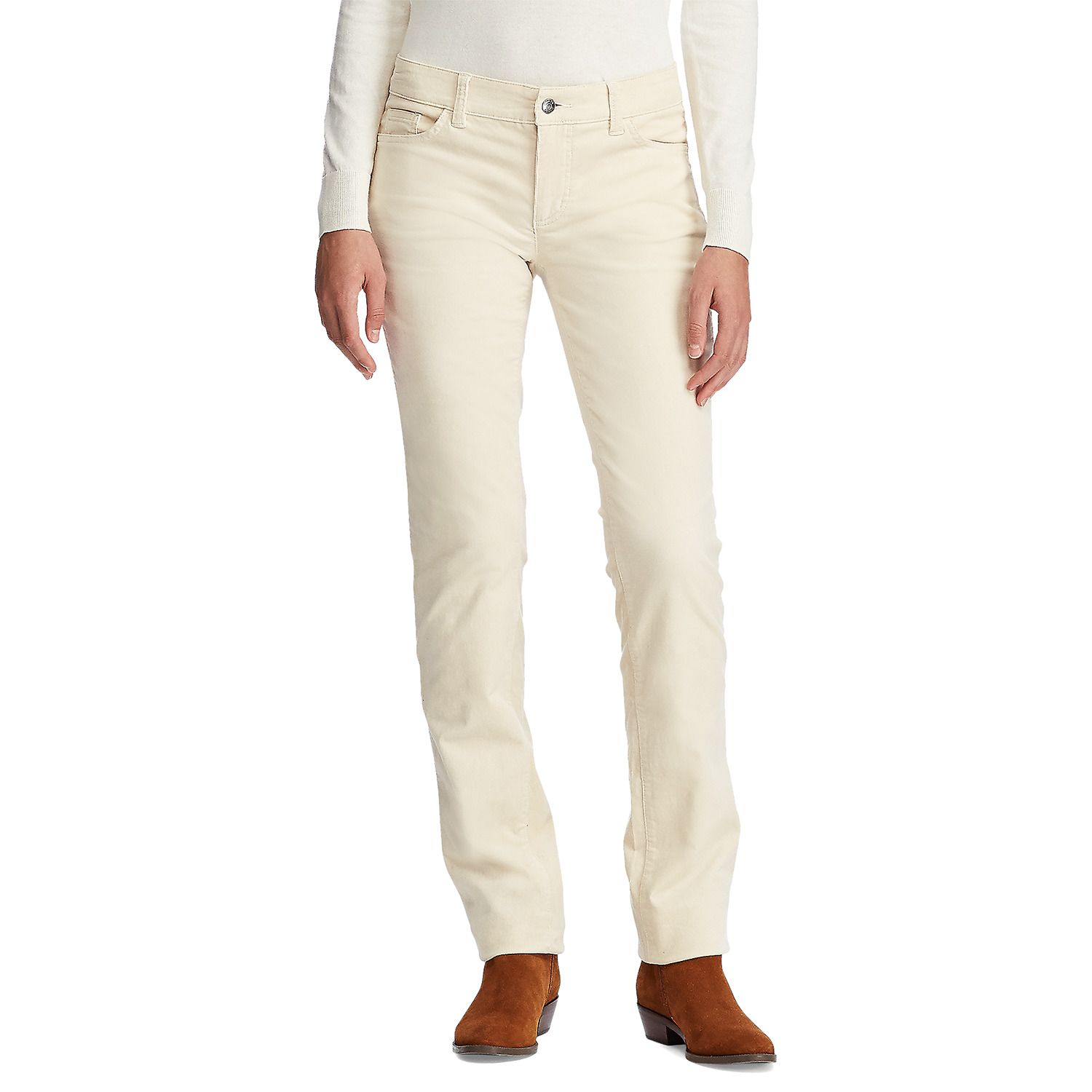 Women's Chaps Straight-Leg Corduroy Pants