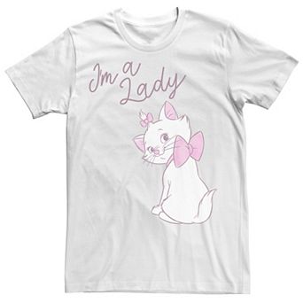 Disney's Aristocats Kitten Marie Men's I'm A Lady Tee