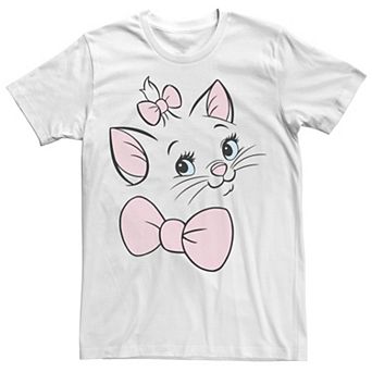 Disney's Aristocats Marie Men's Cute Kitten Face Up Close Tee