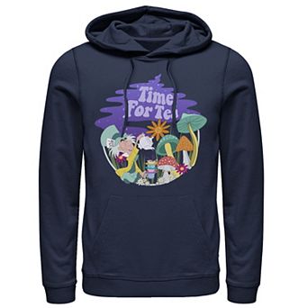 Disney's Alice In Wonderland Mad Hatter Men's Time For Tea Hoodie
