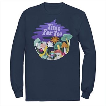 Men's Disney Alice In Wonderland Mad Hatter Time For Tea Tee