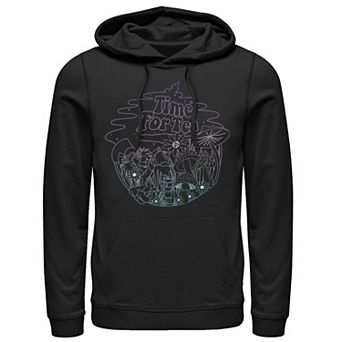 Disney's Alice In Wonderland Mad Hatter Time For Tea Line Art Men's Hoodie