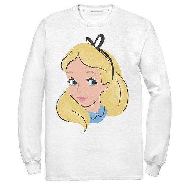 Men's Disney Alice In Wonderland Alice Big Face Tee