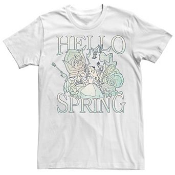 Disney's Alice In Wonderland Men's Hello Spring Tee
