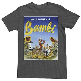 Disney's Bambi Men's Sunflower Poster Tee