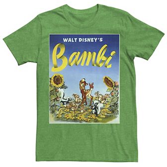 Disney's Bambi Men's Sunflower Poster Tee