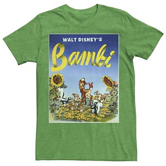 Disney's Bambi Men's Sunflower Poster Tee