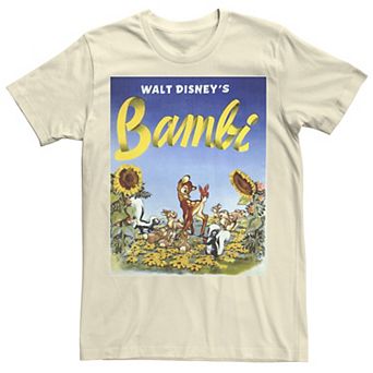 Disney's Bambi Men's Sunflower Poster Tee