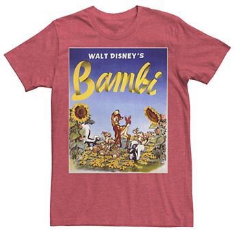 Disney's Bambi Men's Sunflower Poster Tee