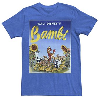 Disney's Bambi Men's Sunflower Poster Tee
