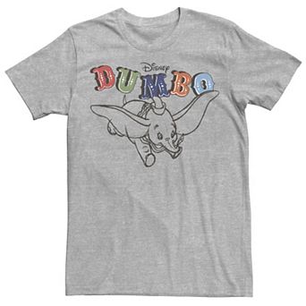 Disney's Dumbo Men's Retro Flying Circus Title Tee