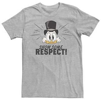 Disney's DuckTales Scrooge McDuck Men's Show Some Respect Tee