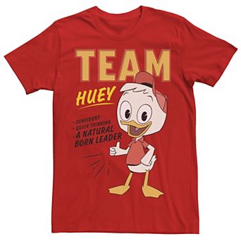 Disney's DuckTales Team Huey Men's Natural Born Leader Tee