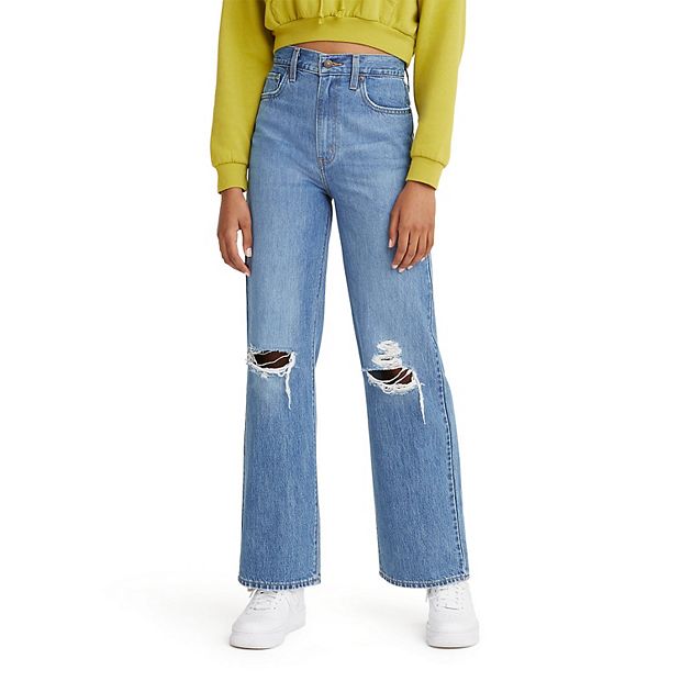 Women s Levi s High Waisted Straight Jeans