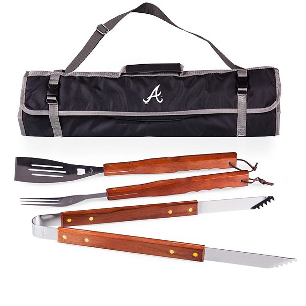 Picnic Time Atlanta Braves - Hardwood BBQ Grill Scraper with Bottle Op –  Parsons Gifts