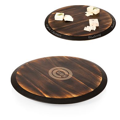 Picnic Time Chicago Cubs Lazy Susan Serving Tray