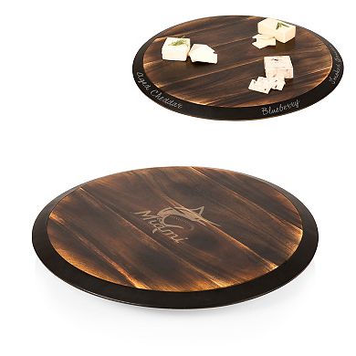 Picnic Time Miami Marlins Lazy Susan Serving Tray