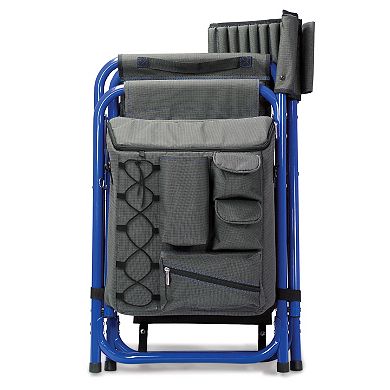 Picnic Time Chicago Cubs Fusion Backpack Chair with Cooler