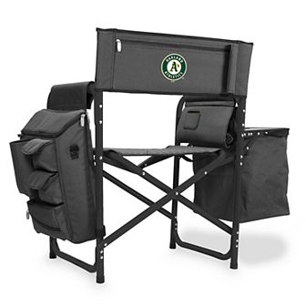 Picnic Time Oakland Athletics Fusion Backpack Chair with Cooler