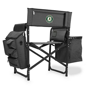 Picnic Time Oakland Athletics Fusion Backpack Chair with Cooler