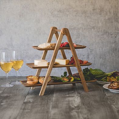 Picnic Time New York Yankees Ladder Serving Station