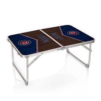 Picnic Time Chicago Cubs Mini Folding Table