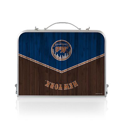 Picnic Time New York Mets Mini Folding Table