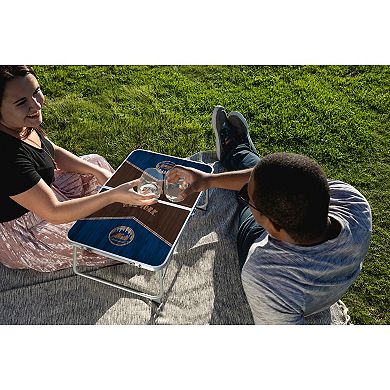 Picnic Time New York Mets Mini Folding Table